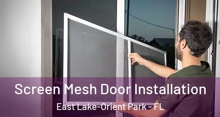  Screen Mesh Door Installation East Lake-Orient Park - FL
